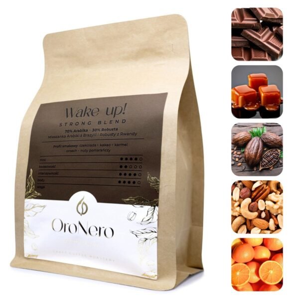 Kawa Wake Up! Strong Blend - obrazek 2